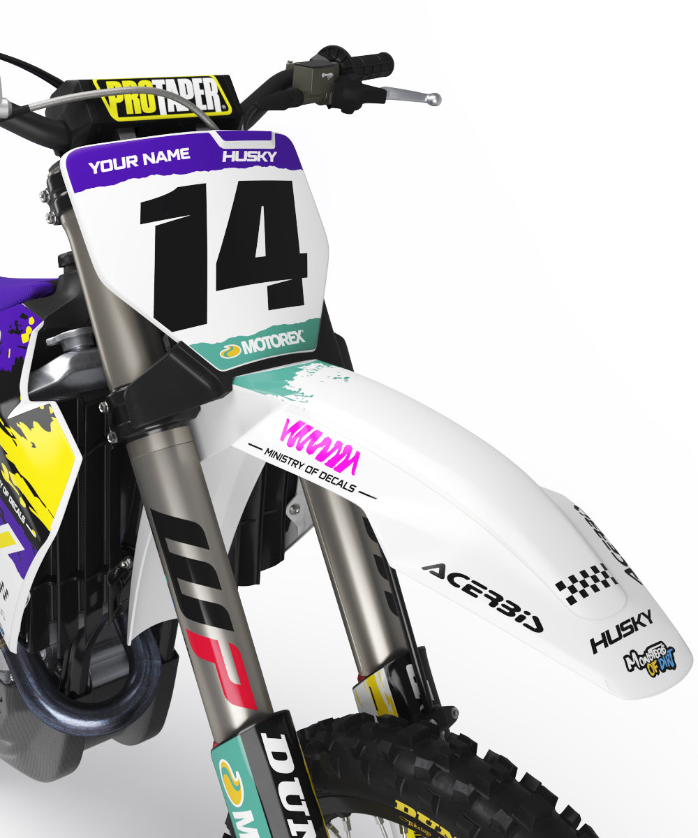 Husqvarna dirt store bike graphic